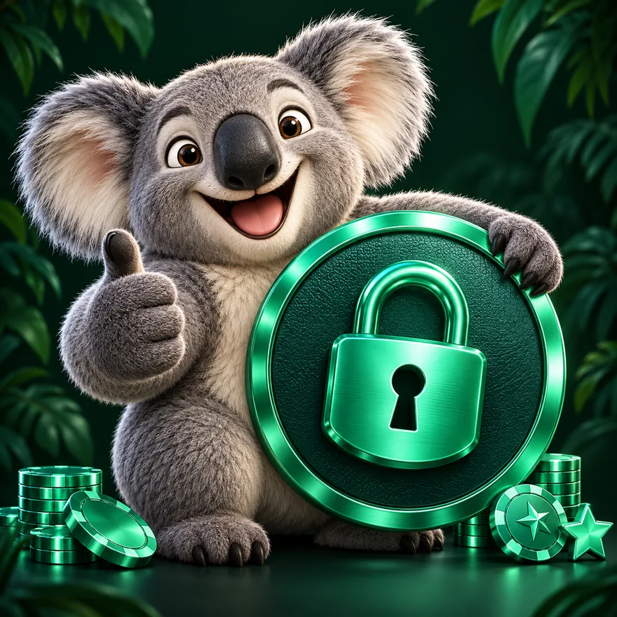 Padlock emblem — Fair Go