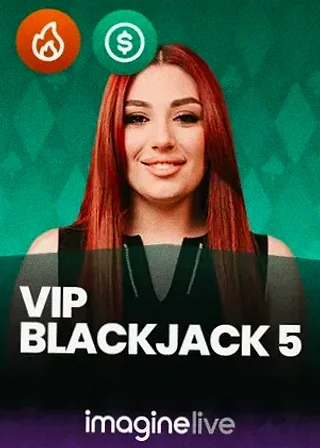 VIP Blackjack 5 live game cover
