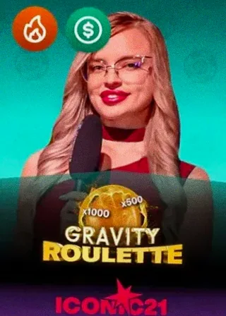 Gravity Roulette live game cover