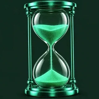 Ornate hourglass — Fair Go