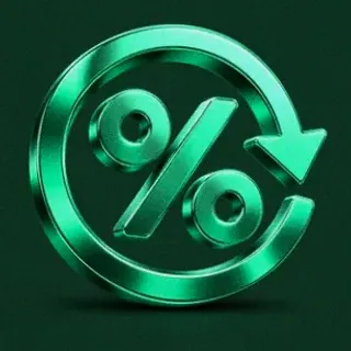 Gold percent symbol — Fair Go