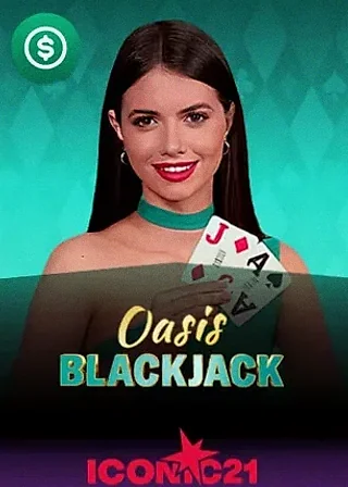 Oasis Blackjack live game cover